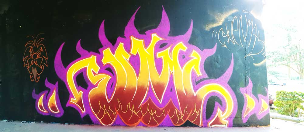 Svenimal art graffiti piece streetart stylewriting @ Flevo Park, Amsterdam (svenimal.art)