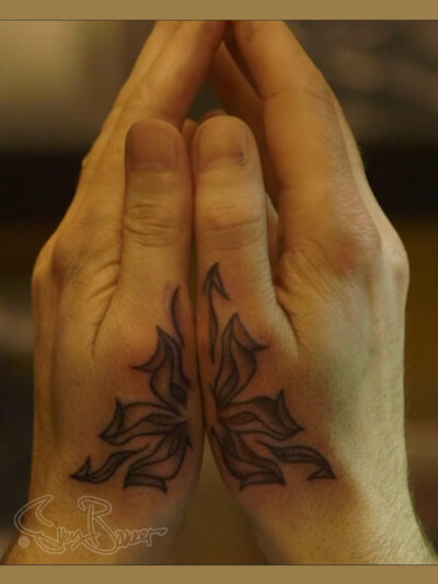 Tattoo Design Sun Flower - Sven Bakker