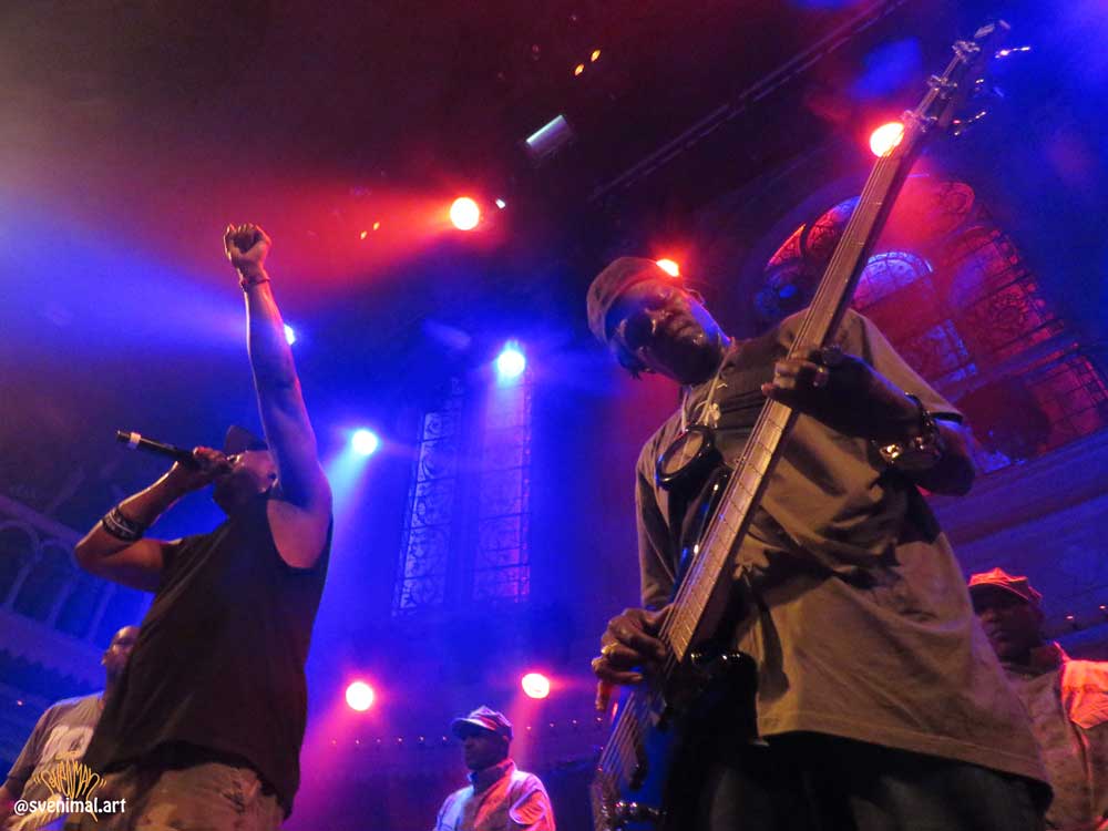 Chuck D and Flavor Flav (Public Enemy) @ Paradiso, Amsterdam (2016) (svenimal.art)