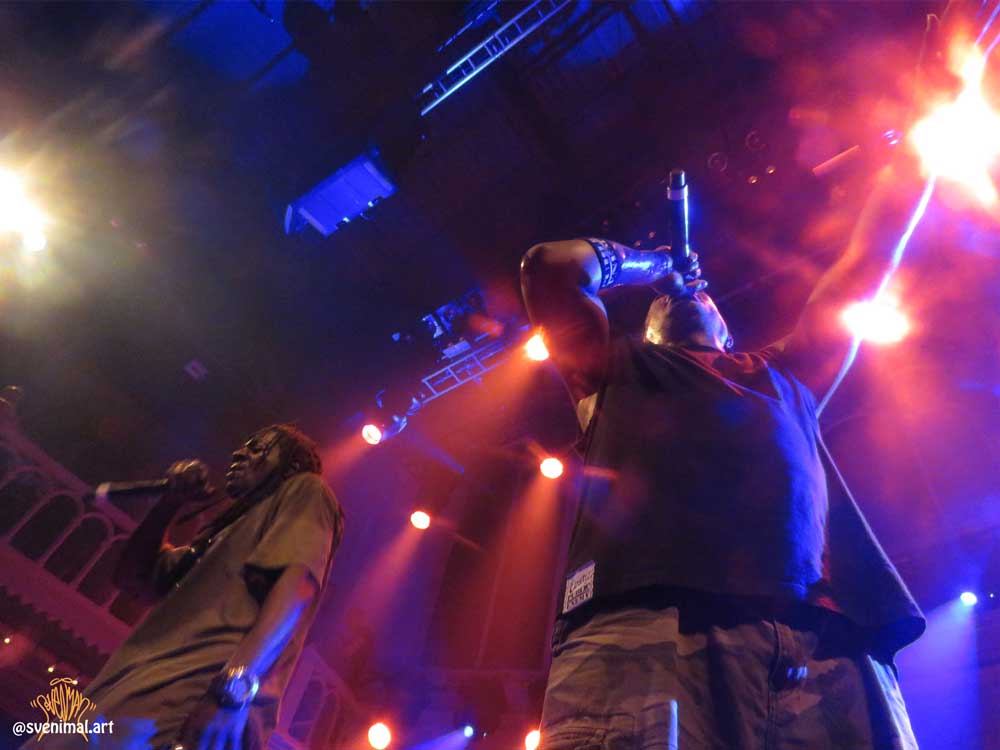 Chuck D and Flavor Flav (Public Enemy) @ Paradiso, Amsterdam (2016) (svenimal.art)