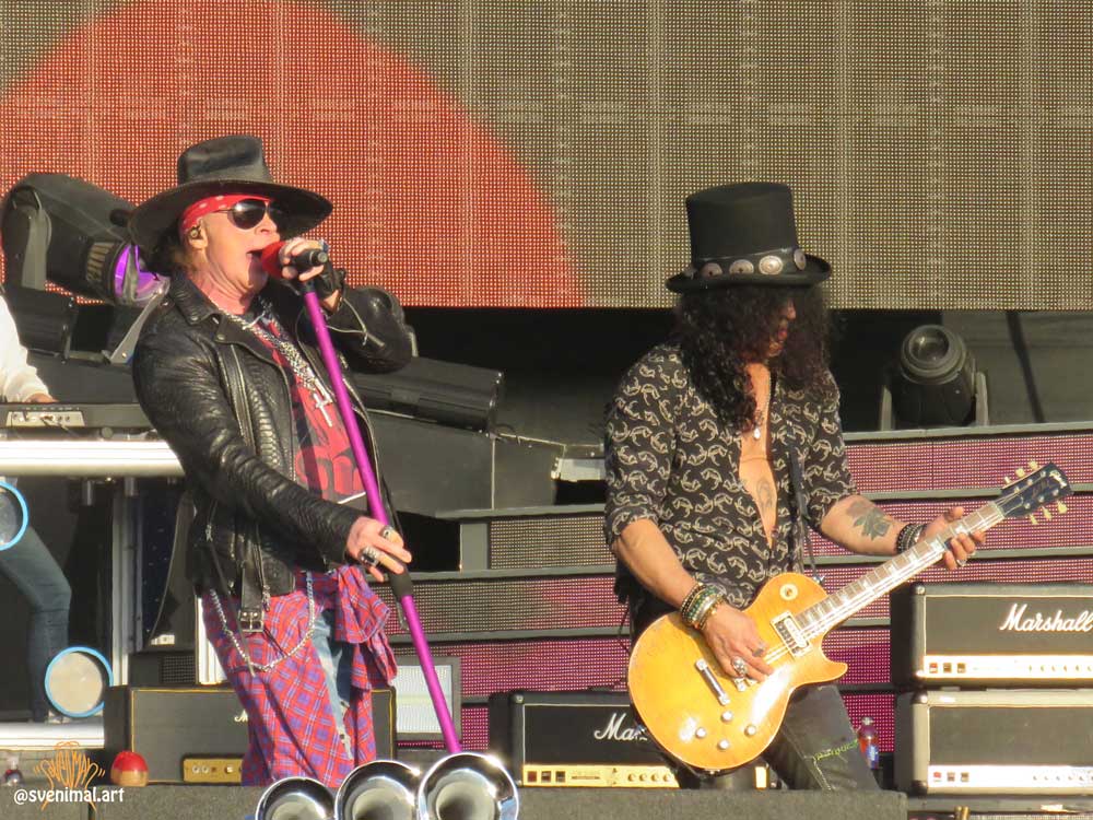 Guns ‘n’ Roses @ Goffert Park, Nijmegen (2017) (svenimal.art)